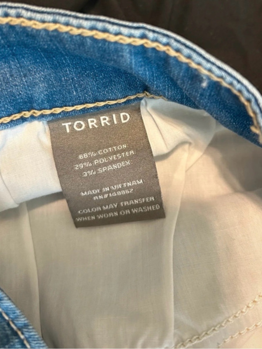 Torrid High Rise Jean shorts - Picture 5 of 8